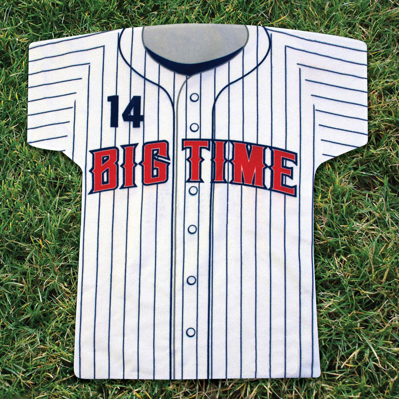 Baseball Jersey Shaped Rally Towel