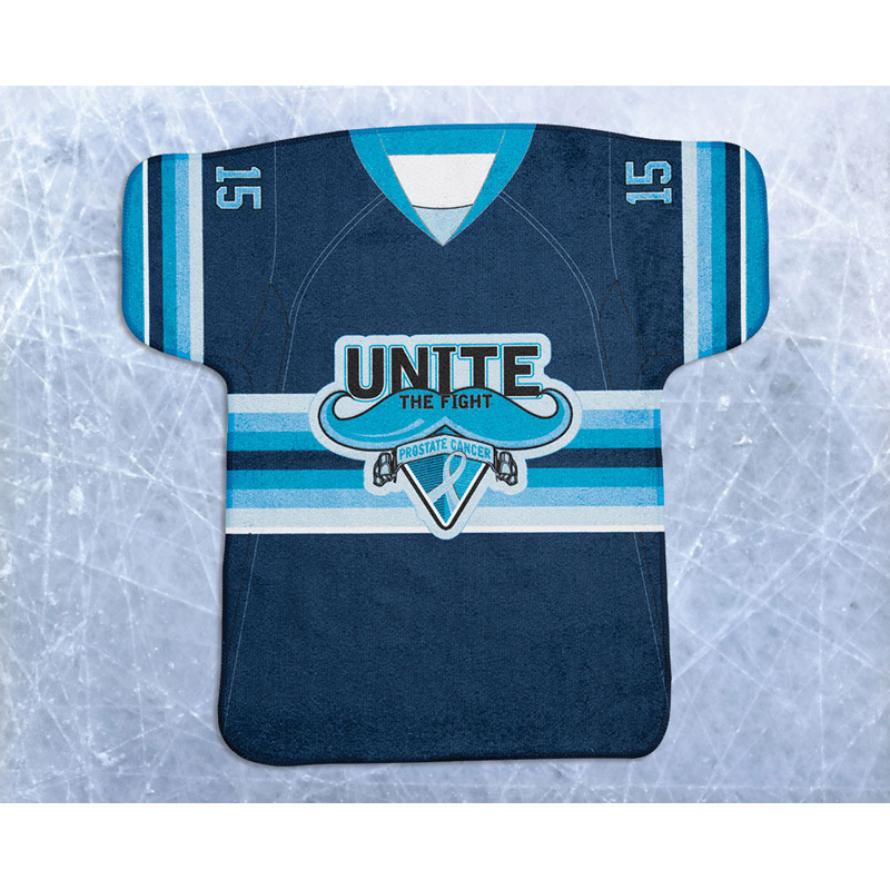 Hockey Jersey Shaped Rally Towel