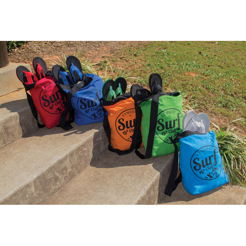 Sand Repellent Beach Bag (Embroidered)
