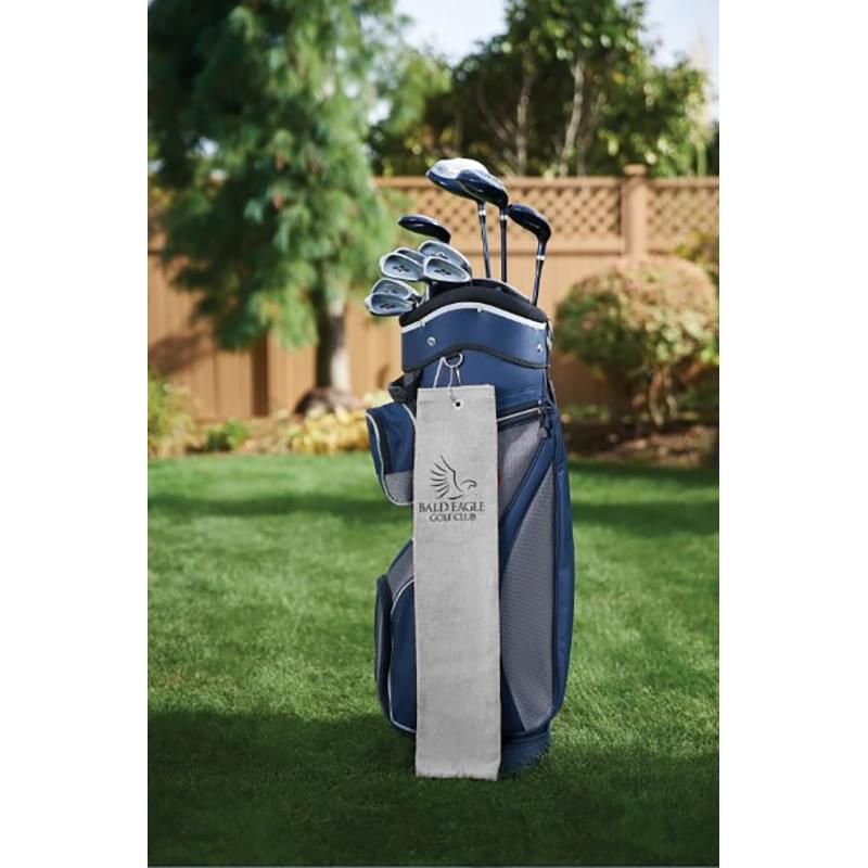 Diamond Collection Golf Towel w/ Tri-Fold Grommet (Embroidery)