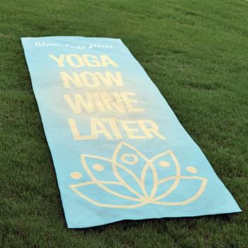 Yoga Mat Fitness Towel - Imprinted